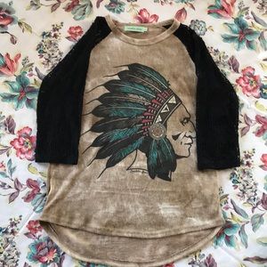 Southern Grace baseball tee